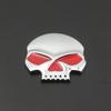 Car motorcycle personalized modification car logo metal skull ghost head eagle wings decorative car sticker scratch sticker