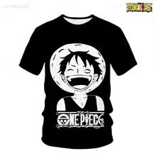 Herren Mode Einteiler T-Shirt Zoro Kunstdruck Jungen Kleidung Mädchen Kurzarm Herren Trikot Leichte Oberteile