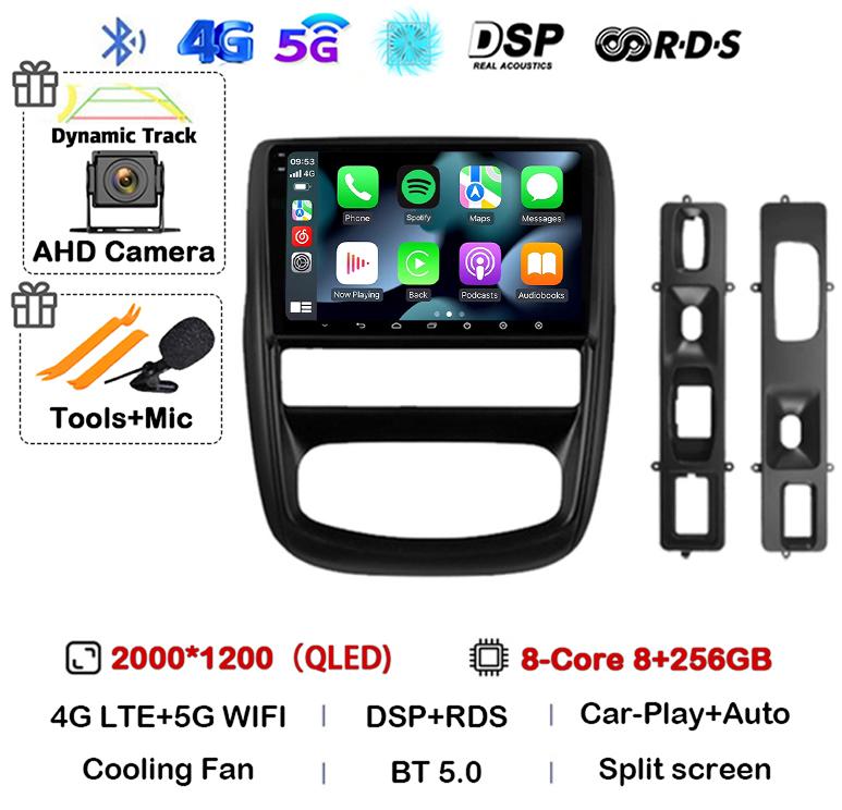 Android 14 Carplay Auto Car Radio For Renault Duster 1 2010 2011 2012 2013 2014 2015 Multimedia Video Player GPS 360 Camera 4G