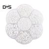 5600 Pcs Half Round Faux Pearls Flat Back Beads Bulk with Storage Box Assorted Sizes Fake Pearl Beads for Crafting DIY Nail Art Phone Decoration