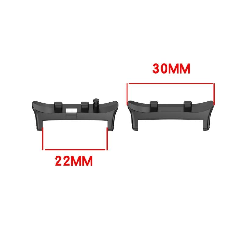 Pair Adapter Straps Connector Strong Metal Straps Connector Adapter Bracelets Accessories Upgrades for Smartwatch