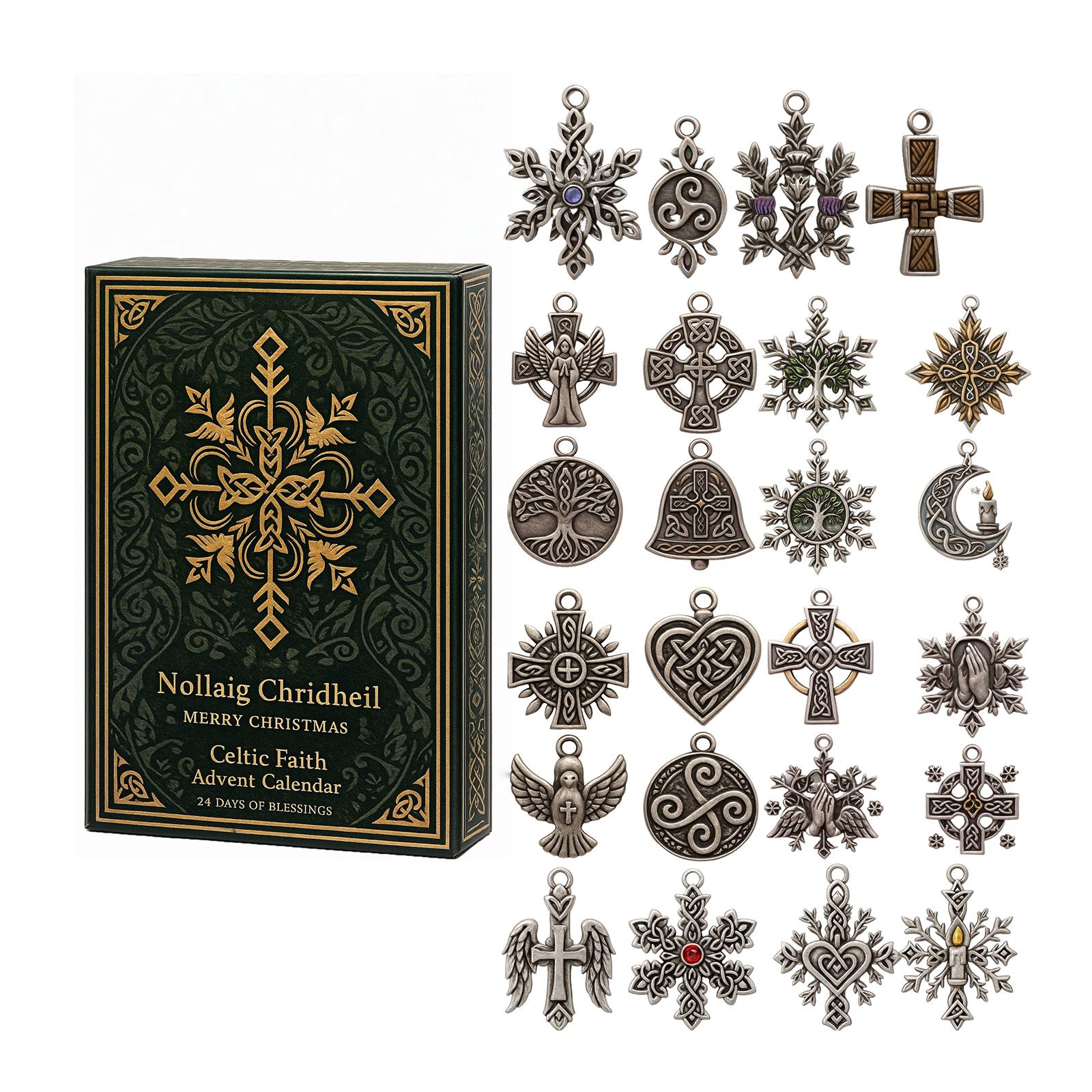 

Календарь обратного отсчета включает 24 подарка, календарь обратного отсчета и подарок-сюрприз One Size