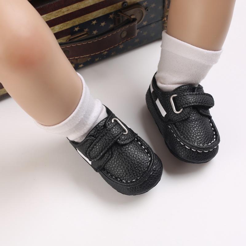 Soft Sole Leather Baby Shoes for Spring and Autumn (0-1 Year)