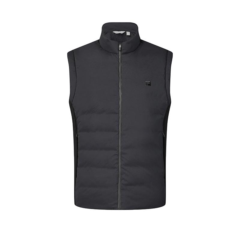 New FILA Golf Series Vest Men's Pitch Black A11M445911F-BK