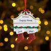 Noel Süsleri Kişiselleştirilmiş Diy Reçine Kolye Noel Çorap Süsler Aile Noel Ağacı Reçine Asılı