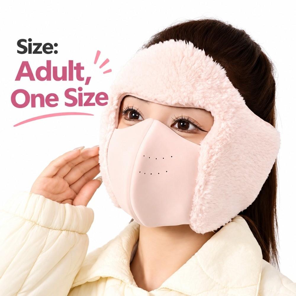 Warm Ski Mask Windproof Face Cover Fashion Ear Muffs  Outdoor Work