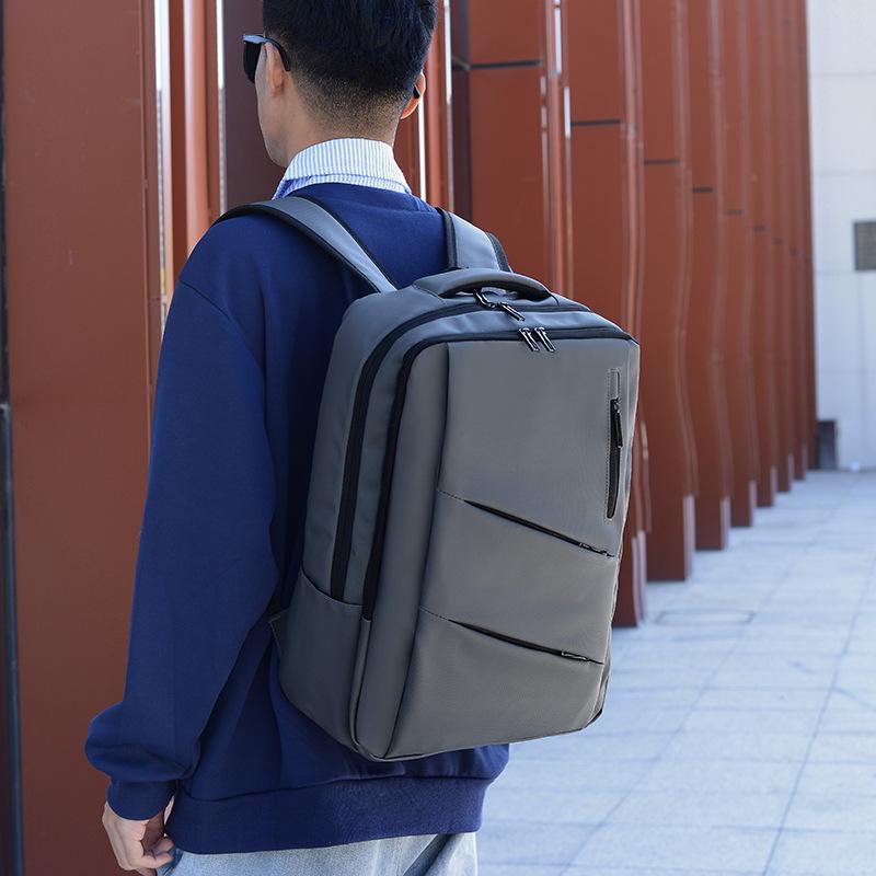 Men's Large-capacity Business Backpack, Water-proof Multi-functional Men's Backpack, Commuter Travel Computer Double Back