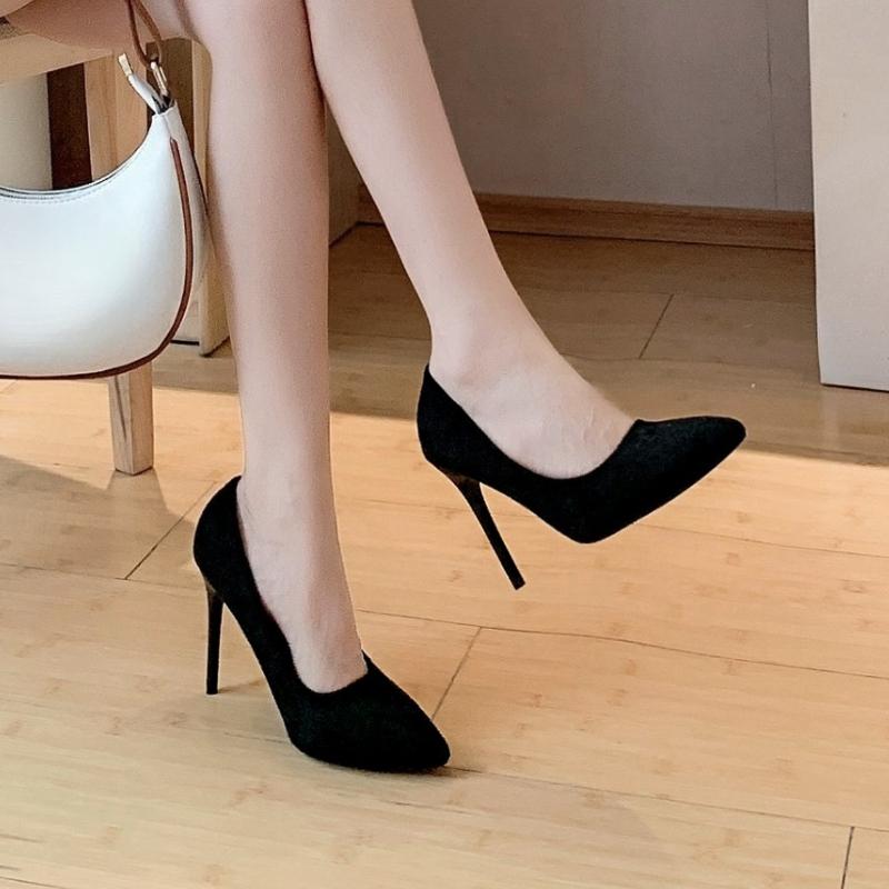 Fashion 2025 New Fashion High Heels  Plus Size Women Shoes  Thin Stiletto Banquet Wedding Shoes Sexy Pointed Toe Ladies Party Shoes