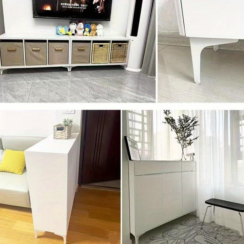 4pcs 15cm Nordic light luxury TV cabinet legs three legged cabinet legs furniture hardware legs coffee table legs table legs
