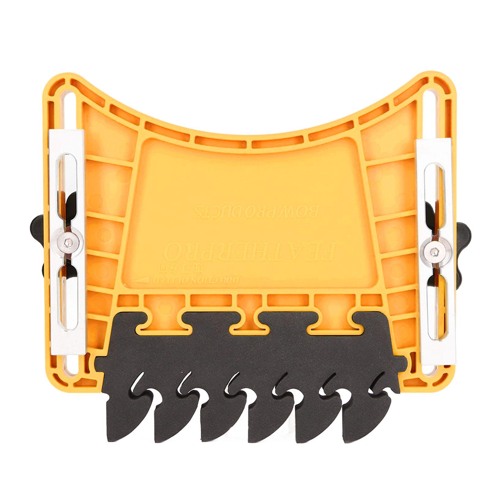 

Featherboard Safety Table Saw Push Block Woodworking Fence for Router Tables Band Saws Blue жовтий