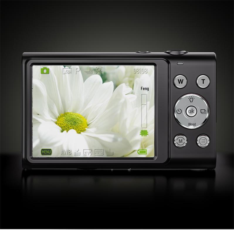 4K HD Digital Kids Camera, Home & Selfie Use, Mini Student Model DC402