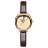 GEDI Vintage Watch Woman Fashion Microfiber Leather Strap Quartz Watches Waterproof Elegant Temperament Niche Women Gifts