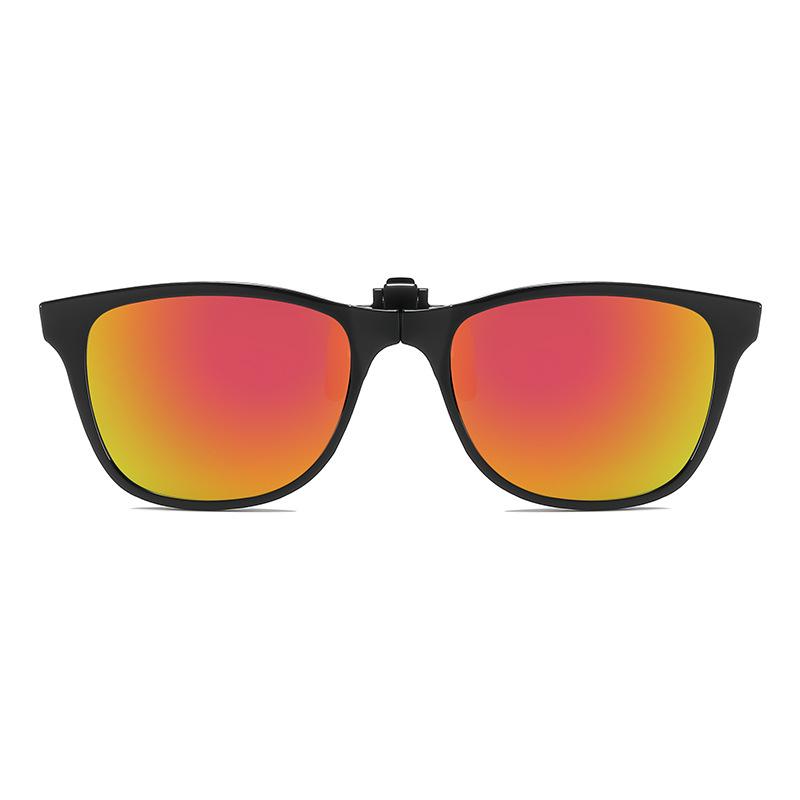 Foldable Flip Sunglasses Clip Women'S Sunglasses Uv Protection Ultra-Light Fashion Portable Sunglasses Men'S