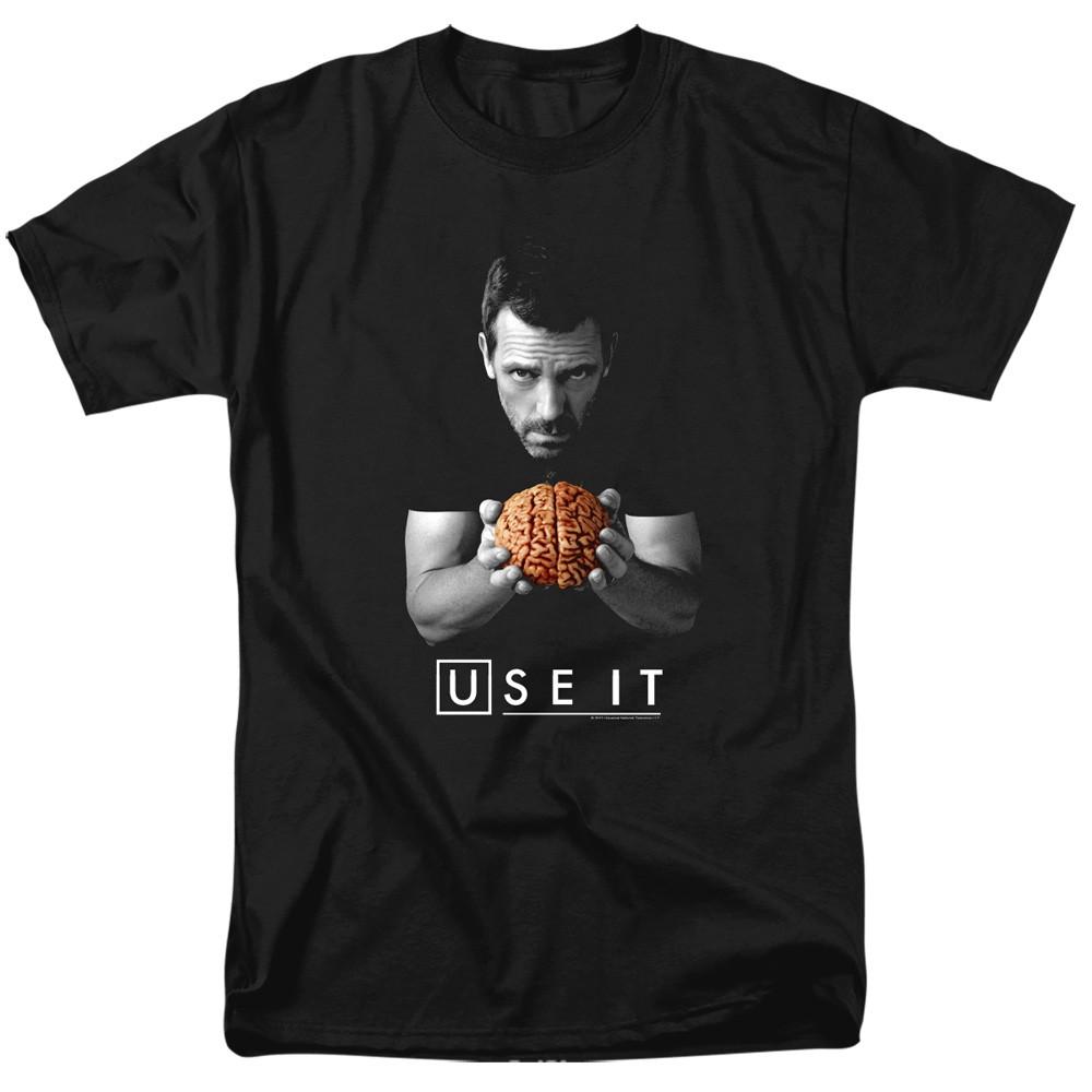 House MD Use It Brain In Hand New Licensed Adult T-Shirt XL