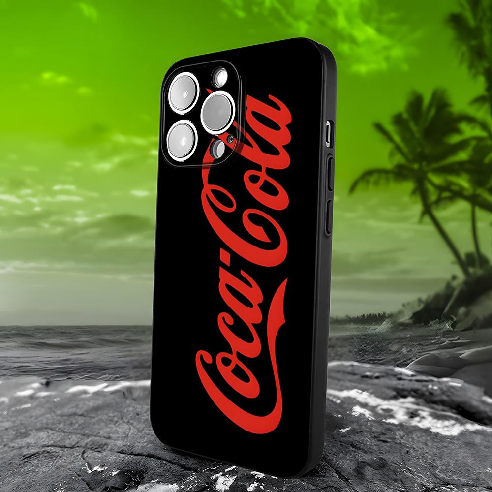 Hot C-Coca Drinks C-Cola Phone Case For IPhone 17 15 16 13 Pro Max 14 12 11 Xr X 8 7 6 Plus Luxury Back Cover