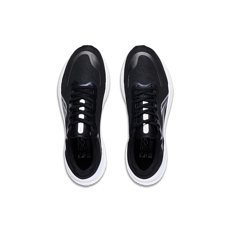 New LiNing YueYing 2.0 Durable Breathable Running Shoes Men's Black White ARHT001-8