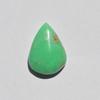 Natural Chrysoprase Gemstone Cabochon 16 Carats Size 23x17 MM Pear Shape, Jewelry Making Craft Supply