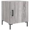 VidaXL Tables de chevet 2 pcs sonoma gris 40x40x50cm bois d'ingénierie 827577