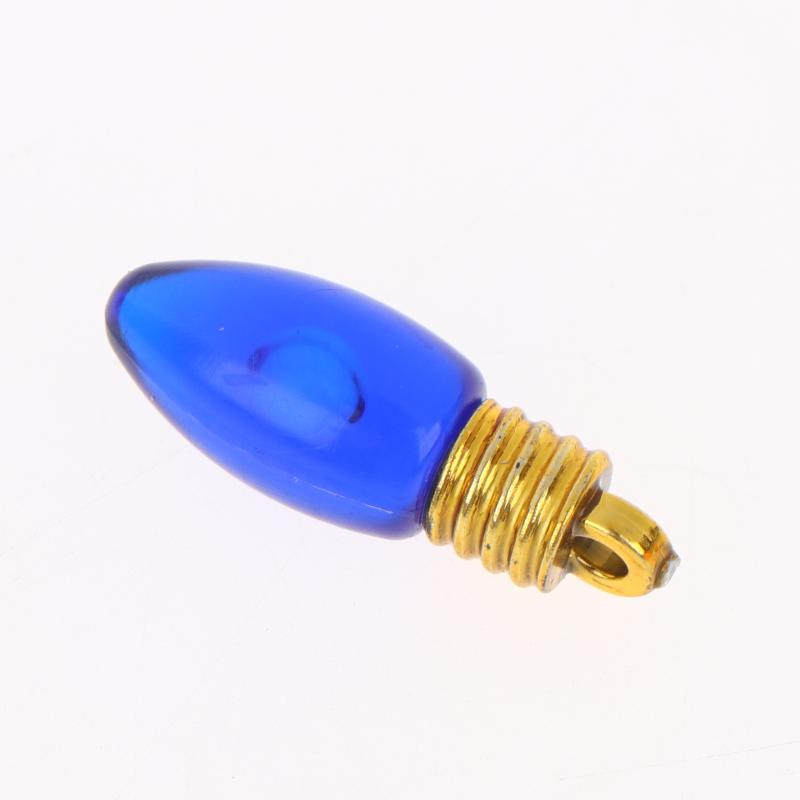10 Pcs Plastic Colorful Mini Bulb For Making Christmas Party Decor Diy Hanging Lamp Materials
