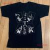 Vintage Alice In Chains Bandfoto Schwarzes Baumwoll-T-Shirt Größe S 5XL vintage Gewaschene Mode Grafik Streetwear Stilvoll homme