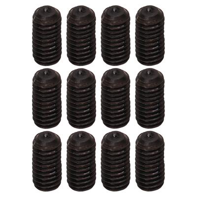 Set di 12 viti per ponticello per chitarra, pratiche, robuste, antiruggine, leggere, senza sbavature, in metallo per chitarra elettrica