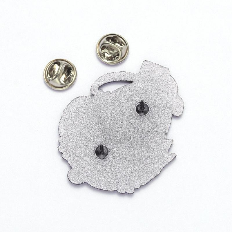 Kreative Niedliche Kätzchen Cartoon Anime Metallanstecknadel für Rucksack oder Hut - Kleine Persönlichkeitsdekoration Brosche