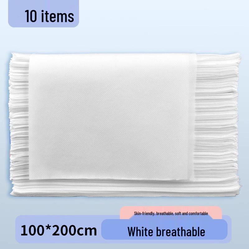 Thickened Non-Woven Disposable Bed Sheets - Breathable, Waterproof & Oil-Proof for Beauty Salons & Massage Tables