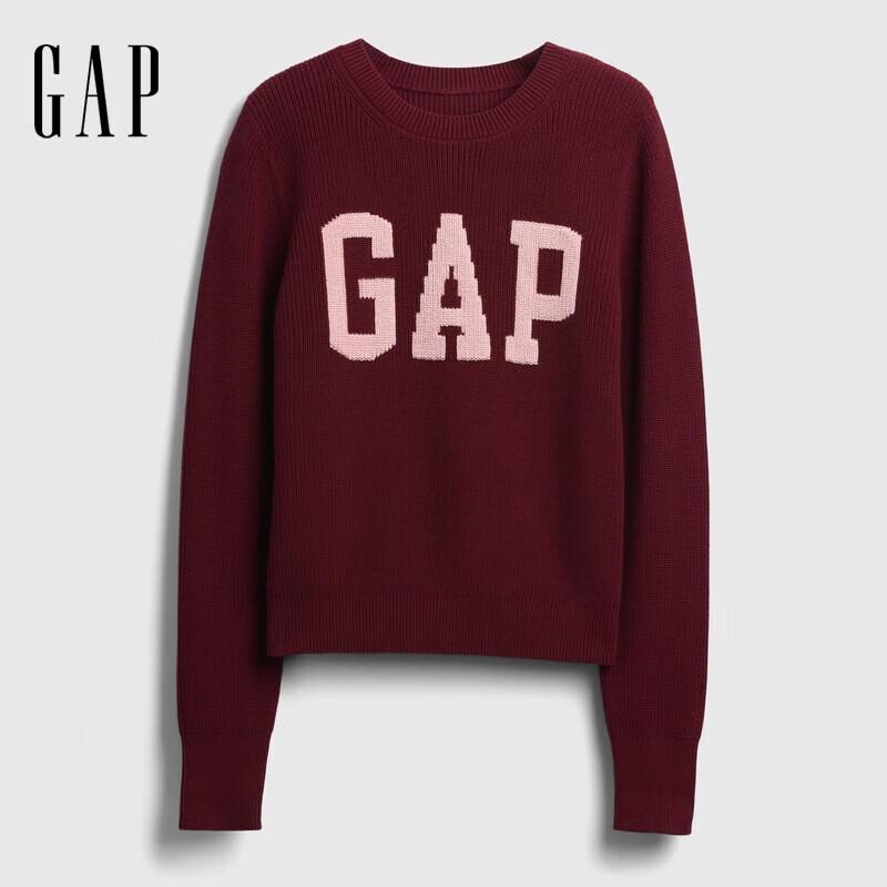 

Женский трикотажный пуловер Gap с логотипом, хлопок, осень 2025, 796841 US XS / Asian S