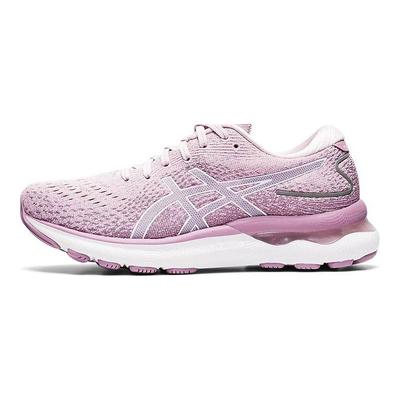 Gel Nimbus 24 Rosa Pálido Zapatillas para Mujer Rosa Blanco 1012B201-700