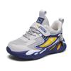 Children's Shoes Boys Lightweight Soft Thick-soled Primary School Students Running Sports Shoes Medium and Older Children's Mesh Breathable Casual Da