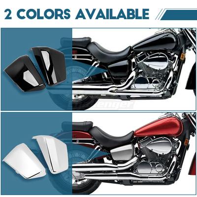 Motorrad Batterie Seitenabdeckungen Verkleidung Seitenverkleidung Für Honda Shadow ACE VT400 VT750 VT 400 750 2004-2013