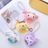 Sanrio Kuromi Melody Cinnamonroll Purin Plush Coin Purse Keychain