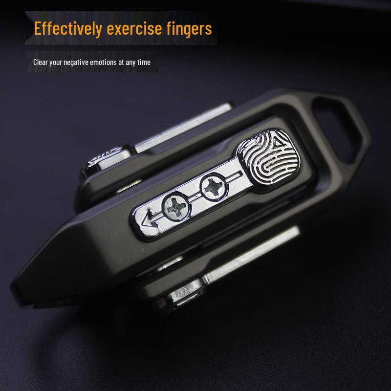 Grenzüberschreitendes Ei Pop Fidget Spielzeug: Metall-Kreiselkarte zur Stressreduzierung