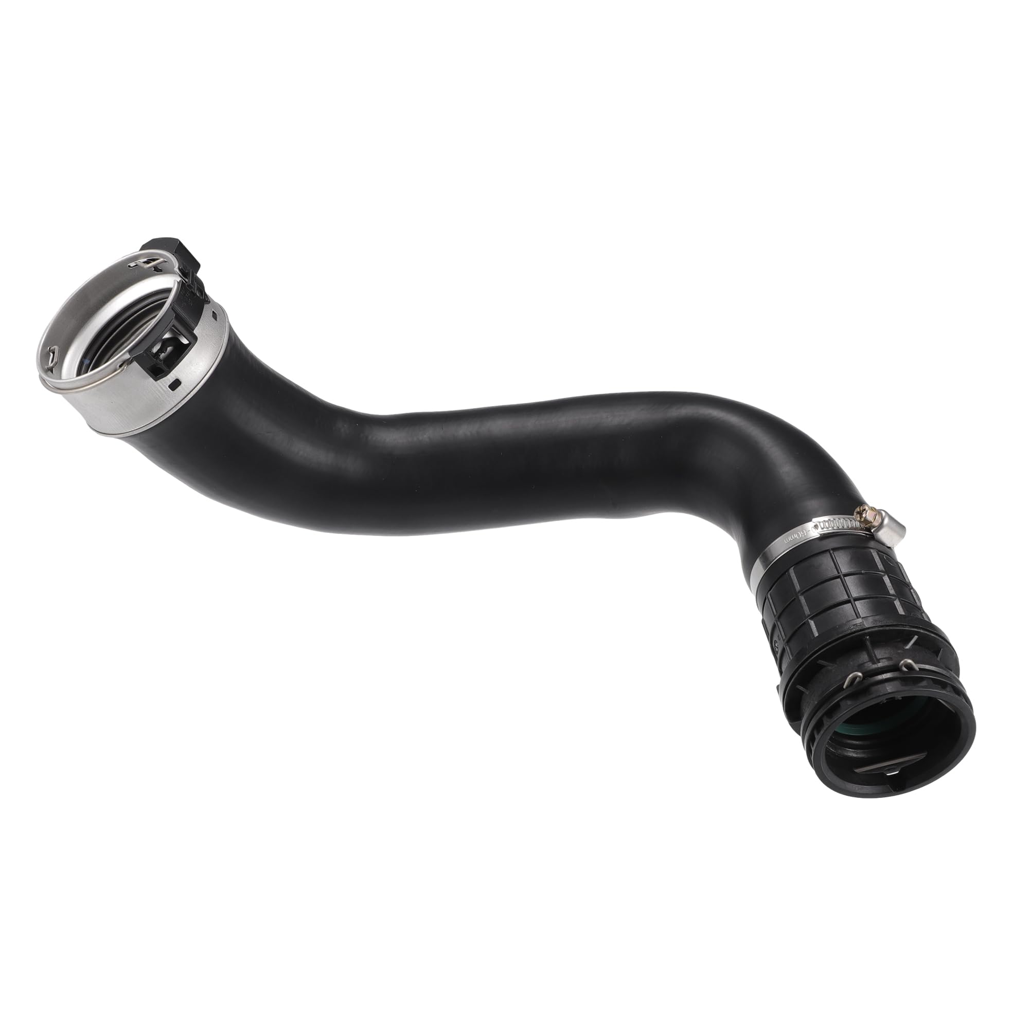 

Motoforti Engine Air Cleaner Intake Hose Tube, Air Intake Hose for Chevy Cruze 2016-2019, Rubber, with Clamp, No. 13374646, Black