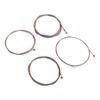 4pcs Bass Strings 4 String Metal Replaceable Decorative Practical Guitar Strings Replacement for
