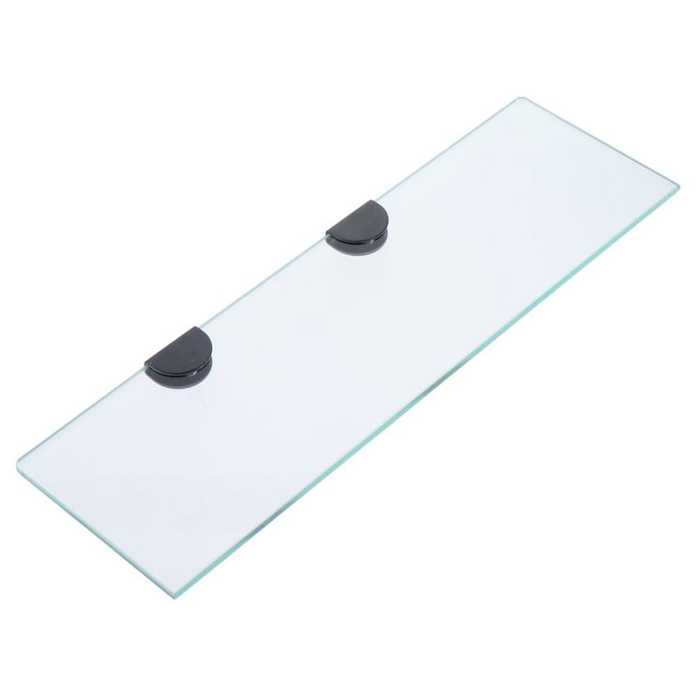 Gold Glass Shelf Glass Wall Mount Tempered Glass Shower Storage  Indoor