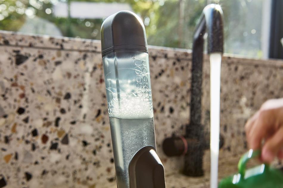 Sinktech Joseph Joseph Dishwashing Brush with Dispenser + Refill