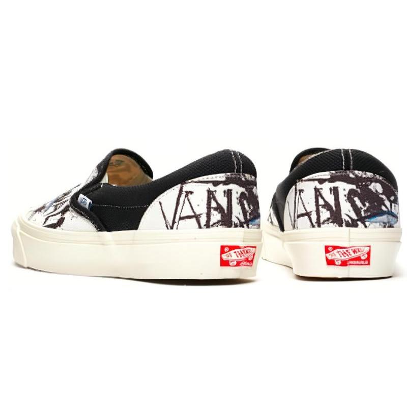 Vans Ralph Steadman X Vans Og Classic Slip On Lx 'Blue Tuna' Vans VN0A45JKVQM