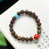 Chinese Agarwood Lacquer Red Bead Bracelet (No Oil Injection)