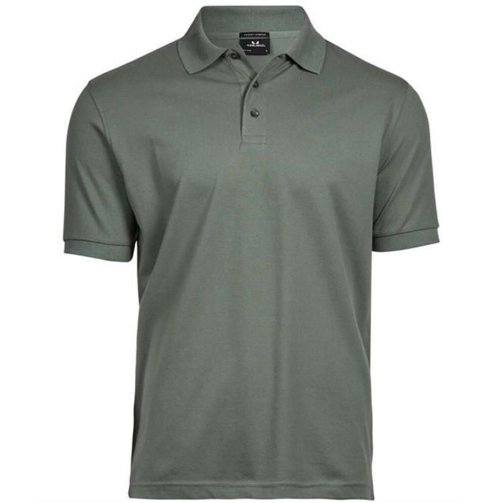 Tee Jays Mens Luxury Stretch Pique Polo Shirt