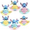 Cartoon Originality Stitch Wooden Fish Plastics Model Ornament Phone Holder