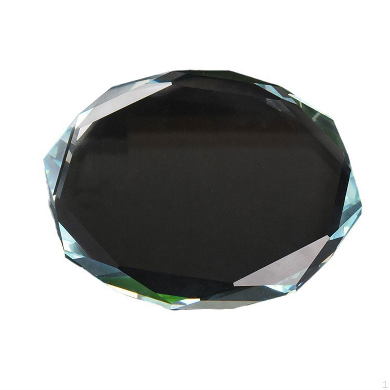 

Прозрачная стеклянная подставка для демонстрации предметов коллекционирования Octagonal