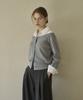 Eima Off-Shoulder Layered Knit_Gray