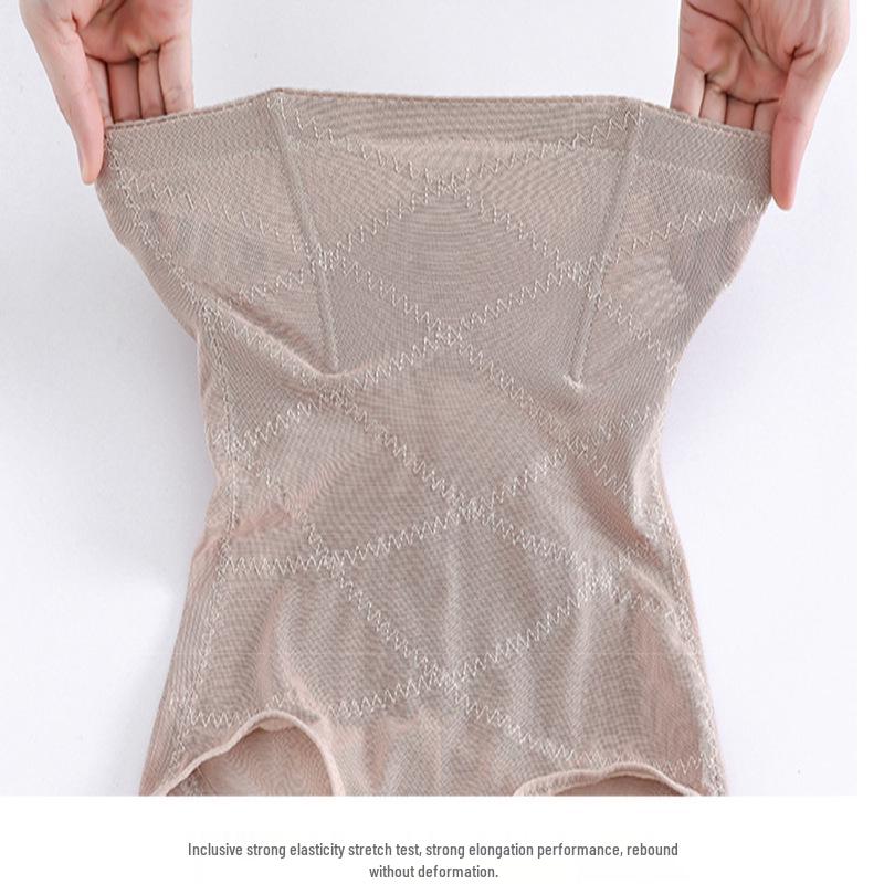 Women's High-Waist Shapewear: Breathable, Slimming, and Hip-Lifting Underwear for Postpartum Ab Support.