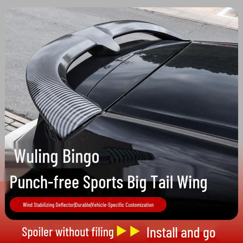 Wuling Bingo Rear Spoiler Wind Deflector - Exterior Modification Upgrade
