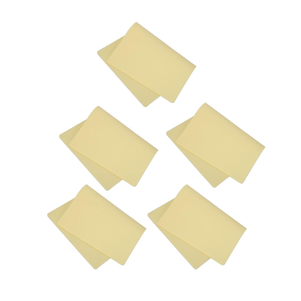 5pcs Thick Tattoo Practice Skin Blank Fake Supplies Double Available for Makeup Eyebrows