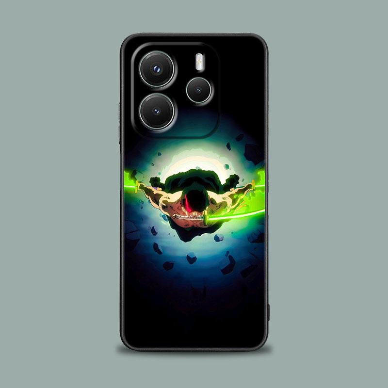 Soft Case For Xiaomi Redmi Note 15 14 13 12 11 10 Pro Plus 5G For Redmi 15C 15 14C 13C Phone Cases Cover Anime Ones P-Piece Zoro