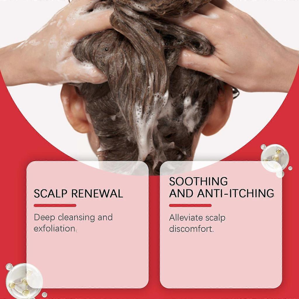 Hoegoa Scalp Scrub Shampoo, Nourishing And Moisturizing Hair, Smooth Dry Hair, And Cleansing Shampoo