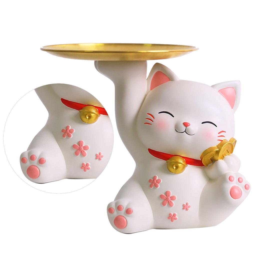 Porch Ornaments Light Luxury High Grade Storage Ornaments Living Room Desktop Decoration Gold Coin