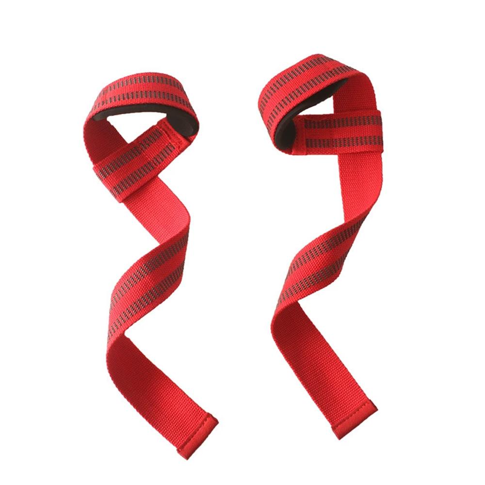Anti-Slip Cotton Padded Lifting Straps for Deadlift Grip Strength Support Professional Bodybuilding Weightlifting Straps